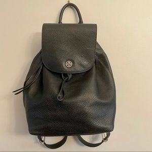 Tory Burch Pebbled Leather Backpack